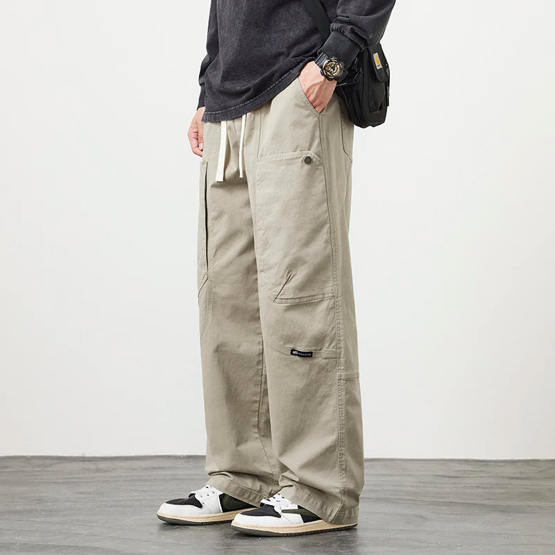 Men’s Wide-Leg Cargo Pants