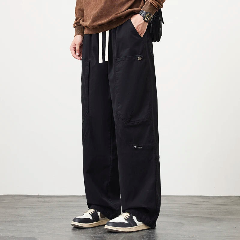 Men’s Wide-Leg Cargo Pants