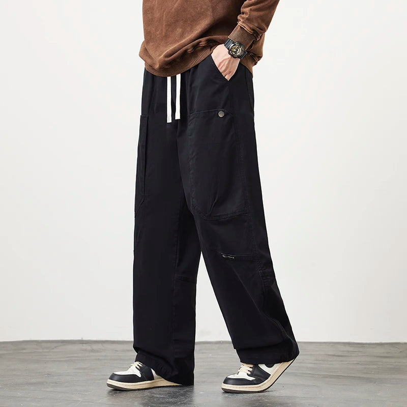 Men’s Wide-Leg Cargo Pants