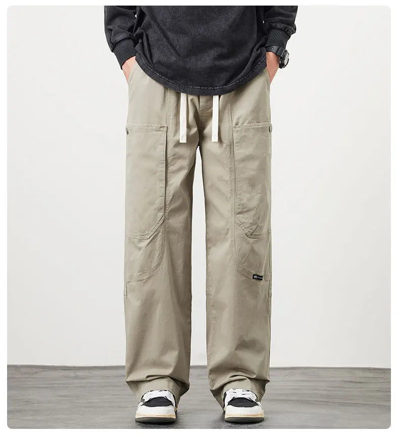Men’s Wide-Leg Cargo Pants