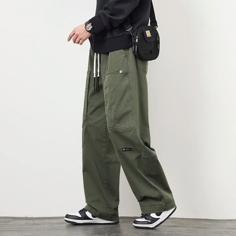 Men’s Wide-Leg Cargo Pants