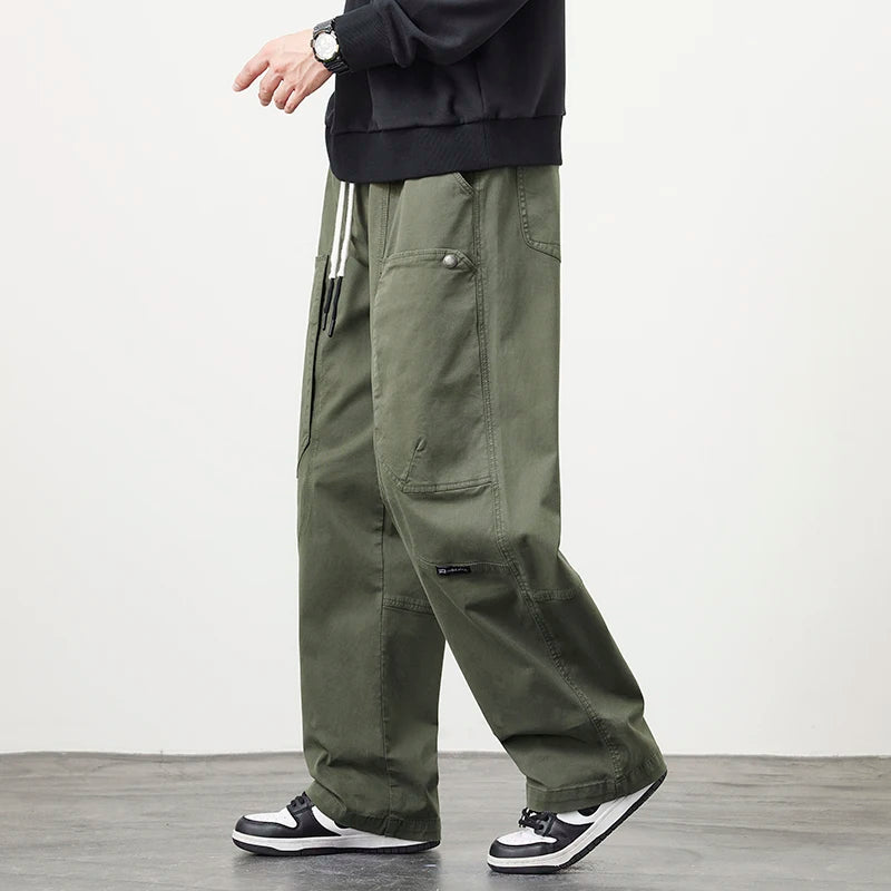 Men’s Wide-Leg Cargo Pants