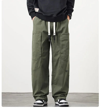 Men’s Wide-Leg Cargo Pants