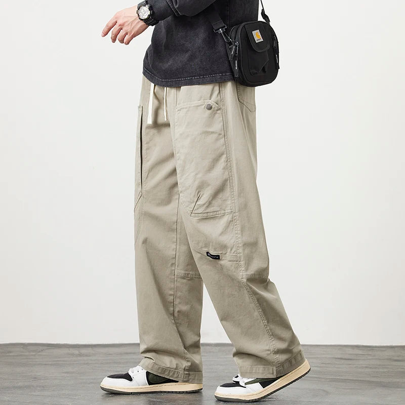 Men’s Wide-Leg Cargo Pants