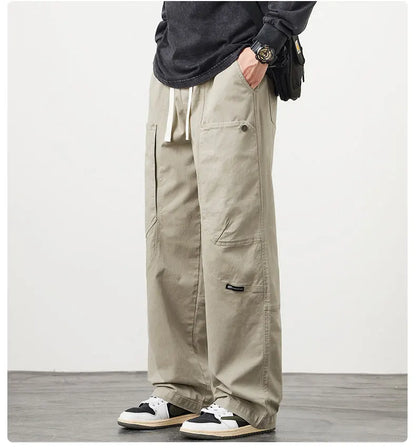 Men’s Wide-Leg Cargo Pants