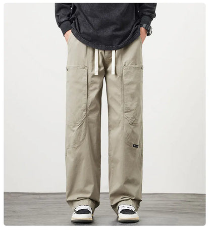 Men’s Wide-Leg Cargo Pants