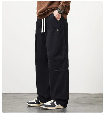 Men’s Wide-Leg Cargo Pants