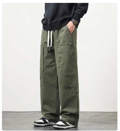 Men’s Wide-Leg Cargo Pants