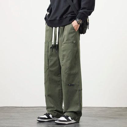 Men’s Wide-Leg Cargo Pants